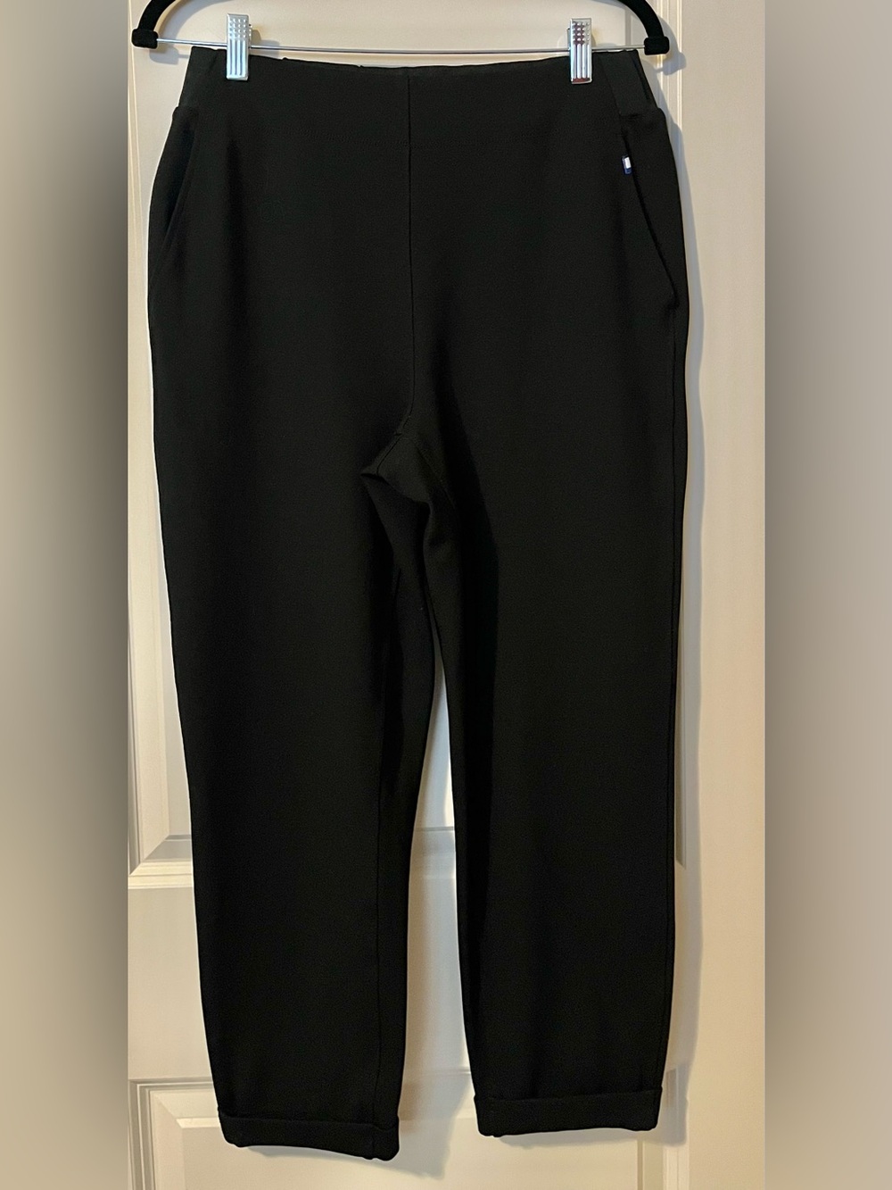 Kit and Ace Black Stretch Pull On Pant Trouser Size 10